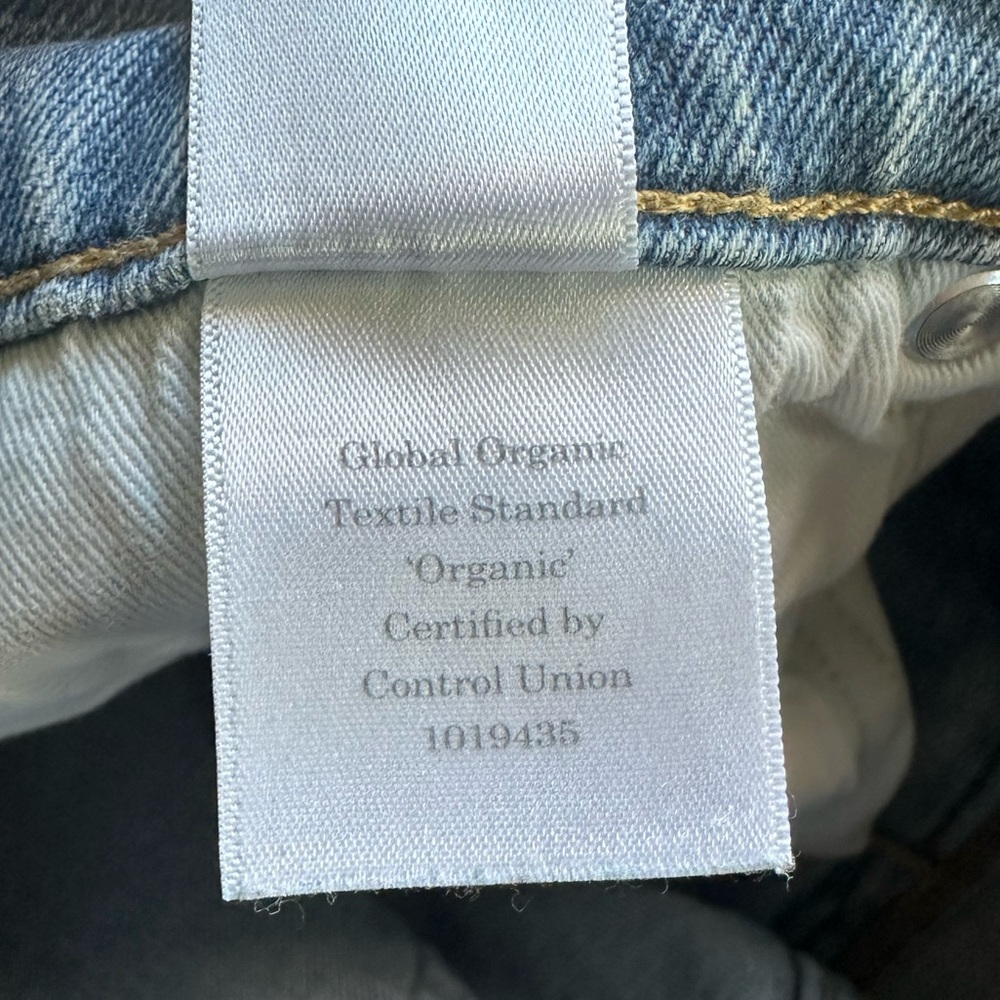 Everlane The Original Cheeky Cotton High Rise Skinny Light Wash Jeans Size 27 - Picture 7 of 7